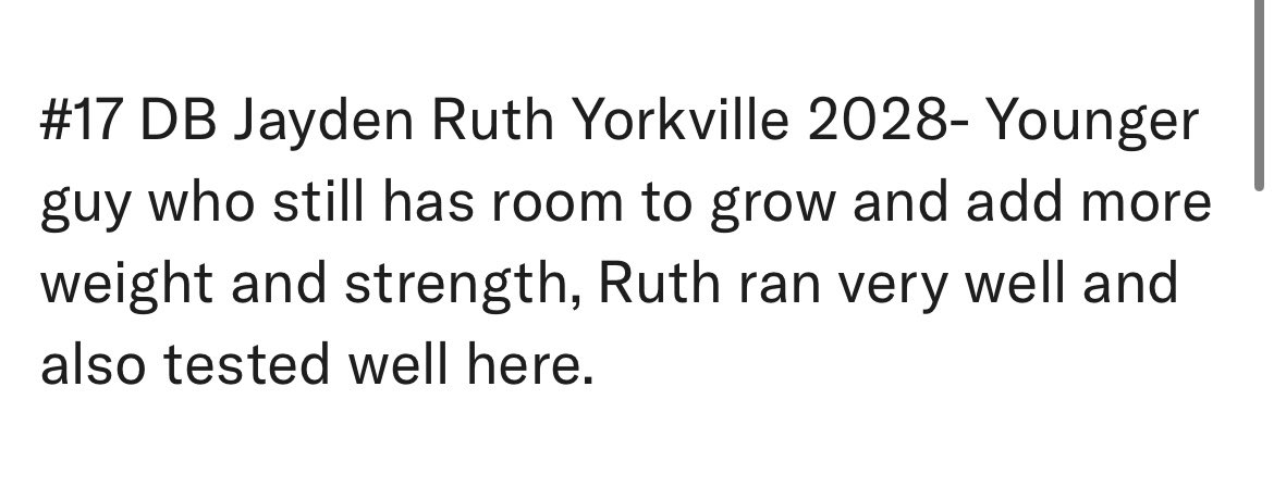 Jayden Ruth (@jruth3k) on Twitter photo Thank you for the write up <a href="/EDGYTIM/">Timothy “EDGYTIM” OHalloran</a> can’t wait to keep competing! <a href="/CoachDanMcGuire/">Dan McGuire</a> <a href="/CoachGalloway44/">Chris Galloway</a> <a href="/CoachSpence_NCC/">Coach Spencer</a>
<a href="/football_ncc/">NCC Football</a> Thank you for the write up <a href="/EDGYTIM/">Timothy “EDGYTIM” OHalloran</a> can’t wait to keep competing! <a href="/CoachDanMcGuire/">Dan McGuire</a> <a href="/CoachGalloway44/">Chris Galloway</a> <a href="/CoachSpence_NCC/">Coach Spencer</a>
<a href="/football_ncc/">NCC Football</a>