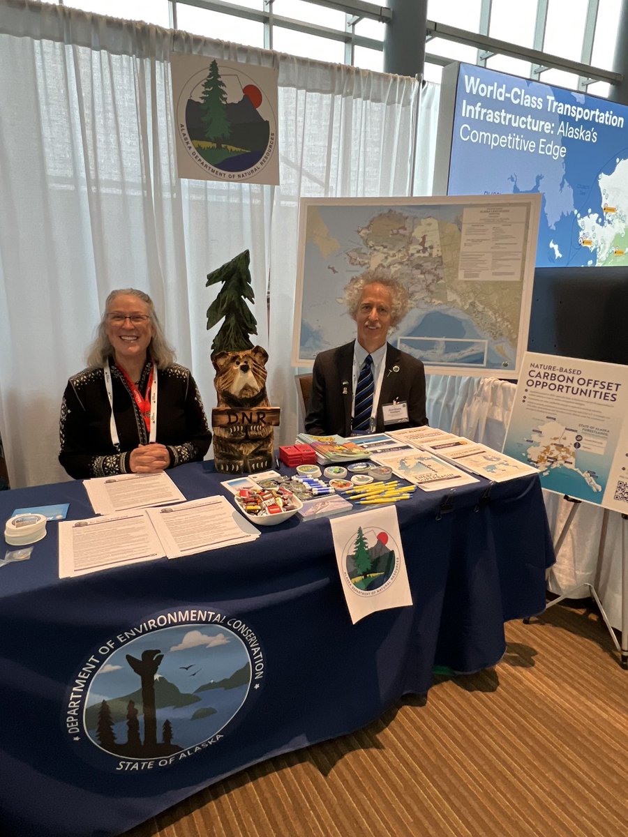 Day 2 of the <a href="/AKEnergyConf/">Alaska Sustainable Energy Conference</a> in Anchorage and the DNR-DEC booth is open for business again! Stop by today and tomorrow for information about the state’s natural resources opportunities.