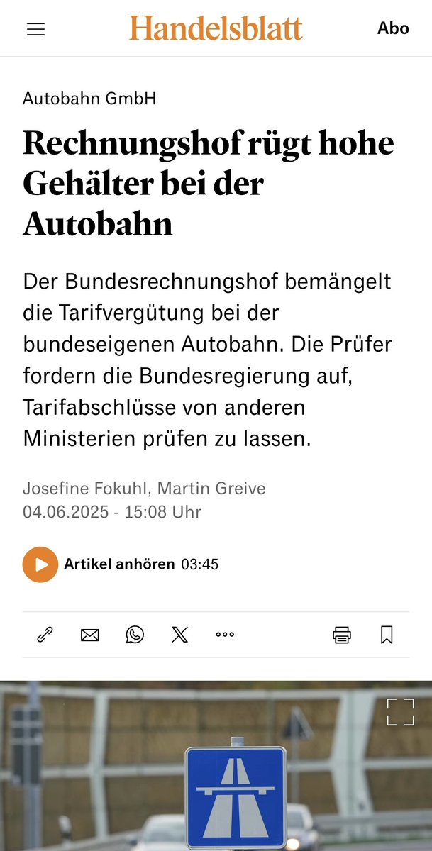 Storchi (@storch_i) on Twitter photo Die Autobahn GmbH des Bundes schließt Jahr für Jahr teure Haustarif- & Arbeitsverträge mit ihren Führungskräften ab, die laut Bundesrechnungshof "sachlich nicht notwendig“ & „wirtschaftlich unangemessen" sind. 💸💸💸 
Wann ist mit der Selbstbedienung endlich Schluss? 🤔 Die Autobahn GmbH des Bundes schließt Jahr für Jahr teure Haustarif- & Arbeitsverträge mit ihren Führungskräften ab, die laut Bundesrechnungshof "sachlich nicht notwendig“ & „wirtschaftlich unangemessen" sind. 💸💸💸 
Wann ist mit der Selbstbedienung endlich Schluss? 🤔