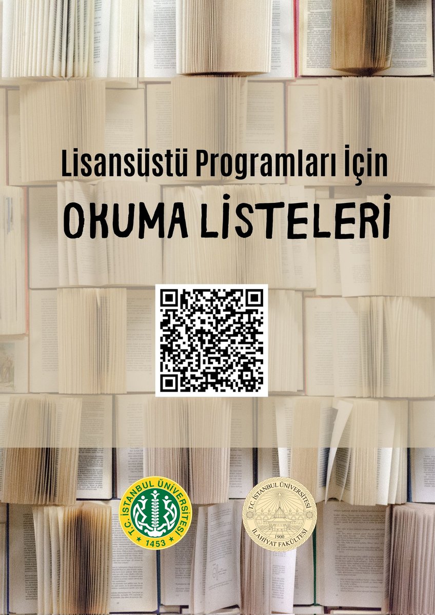 Lisansüstü Programları İçin Okuma Listeleri Yayınlandı

Erişim için QR kodu okutabilir veya web sitemizi ziyaret edebilirsiniz.