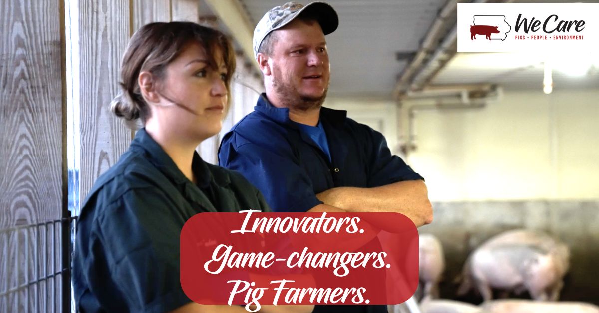 🐖 They're not just pig farmers - they're innovators, caretakers and community champions. Iowa pig farmers are constantly leveling up with new technology, incorporating the latest data and approaching each day with heart. Meet the people behind the pork. &gt;&gt;