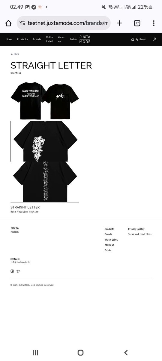 This is an original design from several graffiti artists in Indonesia. Shout out : @TheBlockBookapp <a href="/JUXTAMODE/">JUXTAMODE</a> <a href="/StoryProtocol/">Story</a> them for facilitating the place widely

#ModeSelf #JUXTAMODE
#SurrealWorldAssets #StoryProtocol #EncodeClub #FashionIP #NeoFashionto