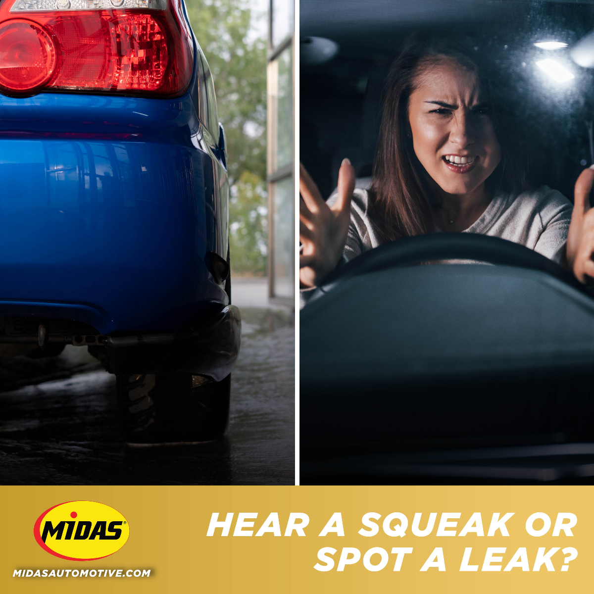 DriveMidas's tweet image. ⛓️ Hear a squeak or spot a leak?
Belts and hoses don’t last forever. Don’t wait for a breakdown—let’s replace those troublemakers before they cause chaos.
👉 Visit Midas: midasautomotive.com
#SmoothDrive #PreventProblems