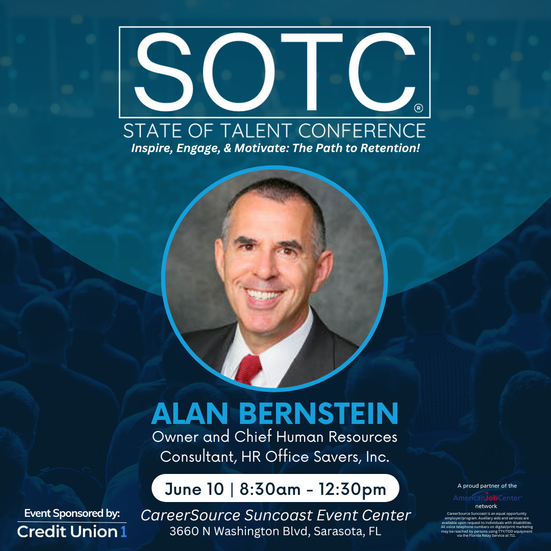 CareerSource Suncoast (@careersourcesc) on Twitter photo Civility is more than politeness—it’s a core retention strategy. Don’t miss Alan Bernstein’s practical breakdown of what it takes to maintain a professional, people-first workplace.
Register Today: careersourcesuncoast.com/sotc/
This event is sponsored by <a href="/MyCreditUnion1/">Credit Union 1</a> Civility is more than politeness—it’s a core retention strategy. Don’t miss Alan Bernstein’s practical breakdown of what it takes to maintain a professional, people-first workplace.
Register Today: careersourcesuncoast.com/sotc/
This event is sponsored by <a href="/MyCreditUnion1/">Credit Union 1</a>