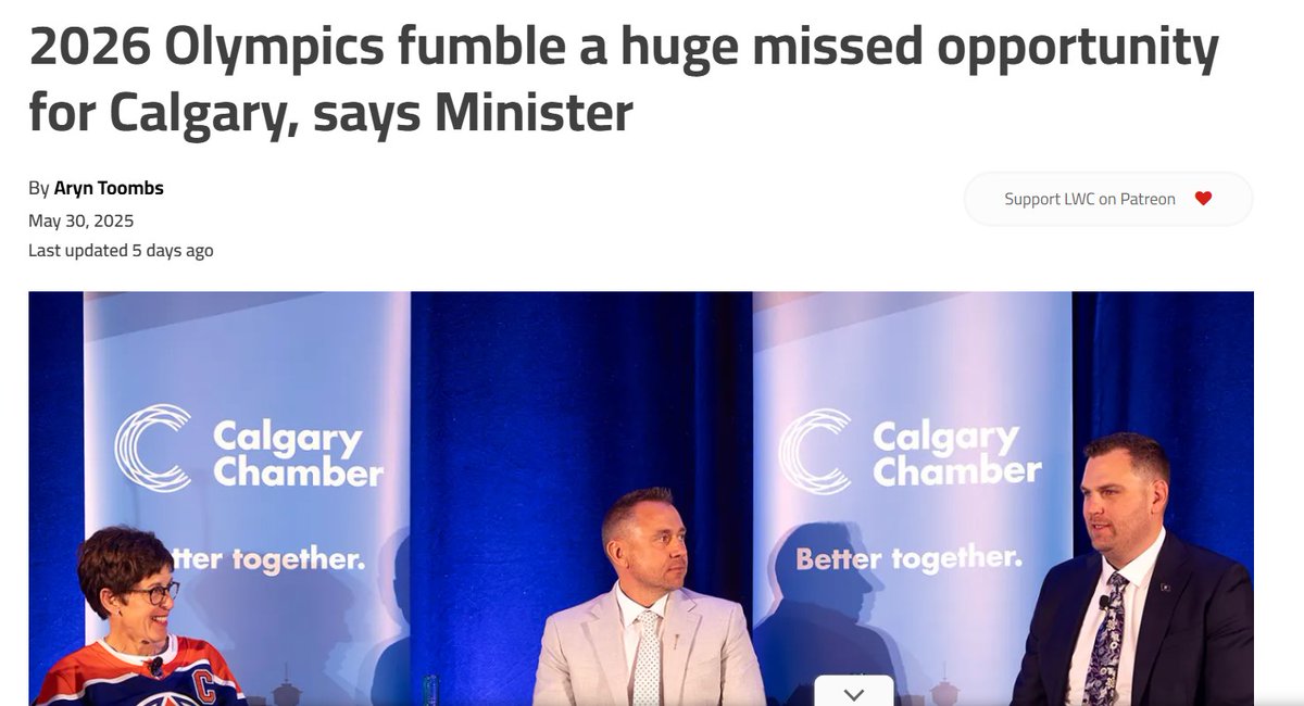 It's not just the Olympics-- it's the Commonwealth Games that they bailed on which was so much smaller &amp; more affordable, the X Games, FIFA etc. All of which would've revitalized our community level infrastructure. 

Major games are expensive- yes, but it's how you get federal