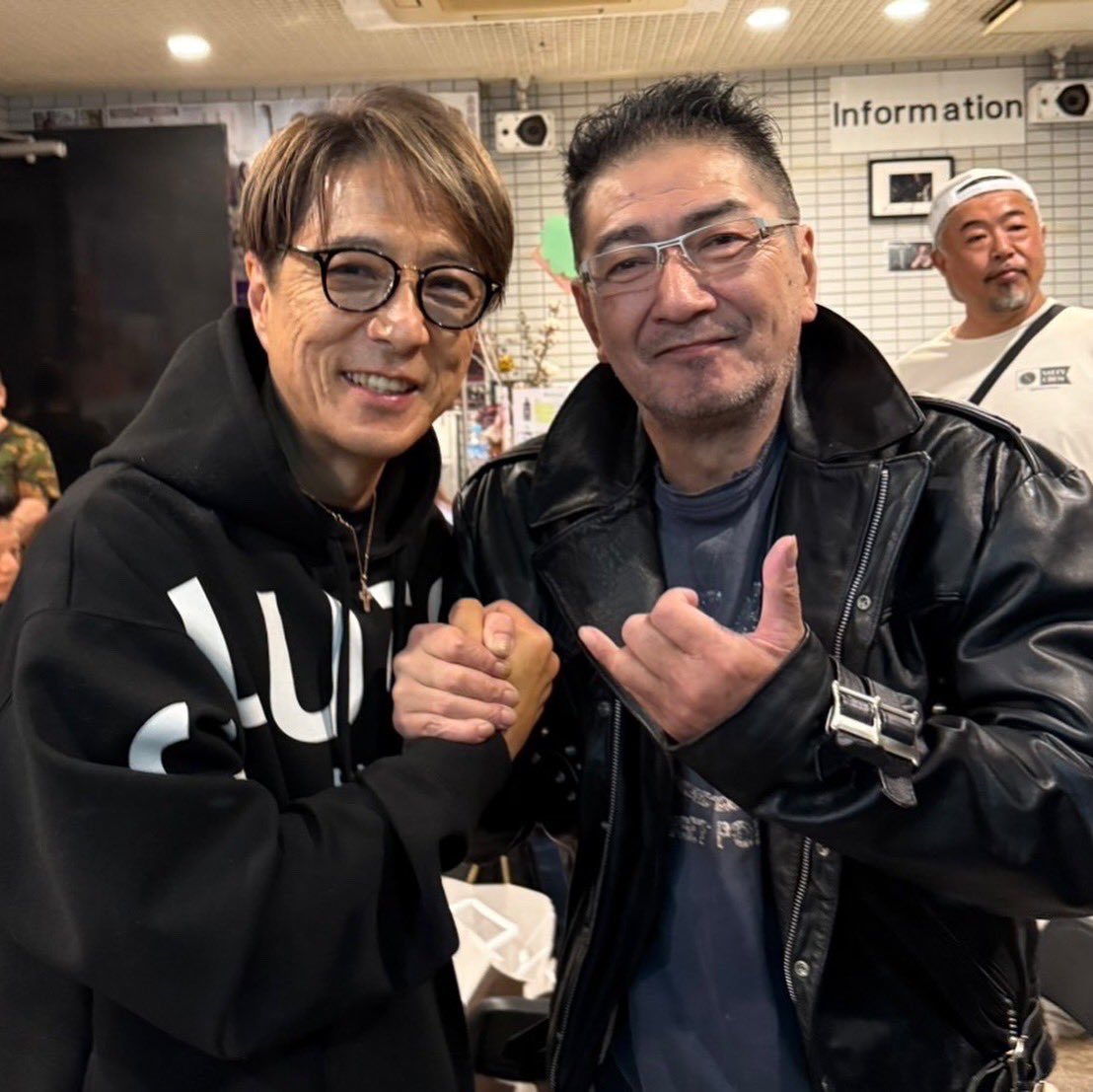 40年来の親友の清水宏次朗が ビーバップハイスクール40周年イベント に