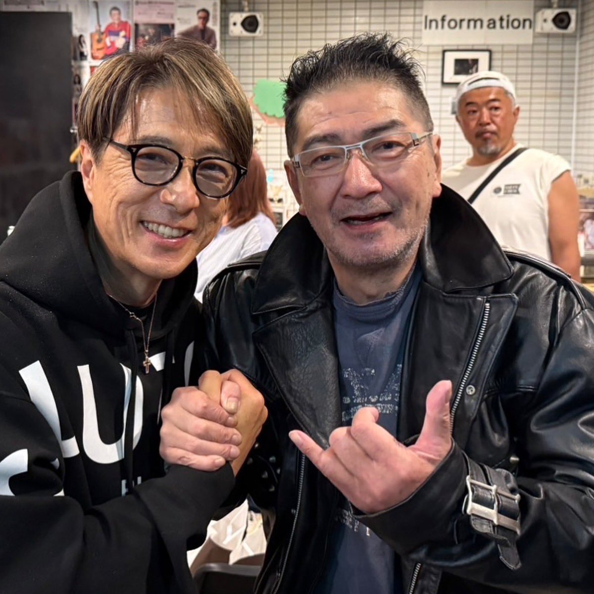 40年来の親友の清水宏次朗が ビーバップハイスクール40周年イベント に