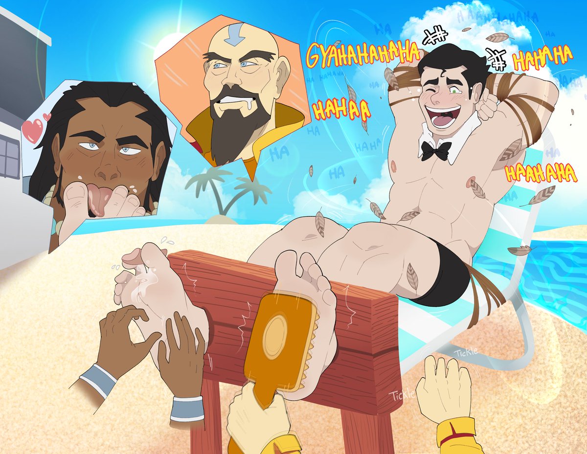 Bolin serving as a tickle butler at a beach resort
🦶🦶🦶🦶🦶🦶🦶🦶🦶🦶
🎨: <a href="/PMarshyy/">PMarshyy (COMMISSIONS CLOSED)</a> Thank you so much!