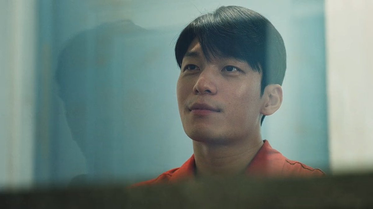 eunbeening's tweet image. how can he look this good in prison

#WiHaJoon
#SharkTheStorm 
#SharkTheStormEp1