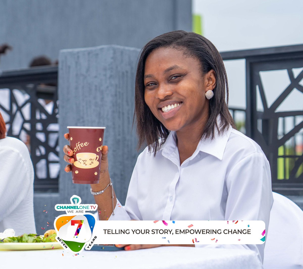 Channel1TVGHA's tweet photo. Cheers from all of us at Channel One TV to you, our viewers, for letting us tell your stories over the last 7️⃣ years! 🥂🍻
#ChannelOneTurns7 #7YearsStrong
#OneWithYou
#TellingYourStory #EmpoweringChange
#WeAre7Years https://t.co/xCmAYuS3Vc