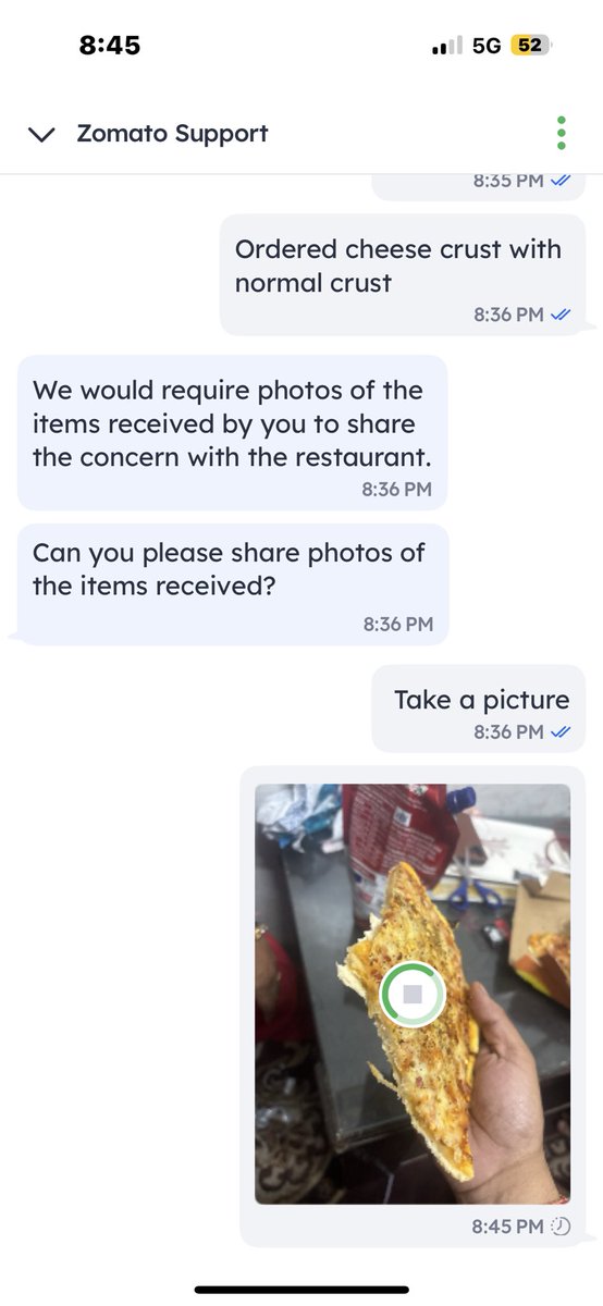 ashish_01989's tweet photo. @zomato Cheating with customer and no customer service https://t.co/Dtcr3jHVaF