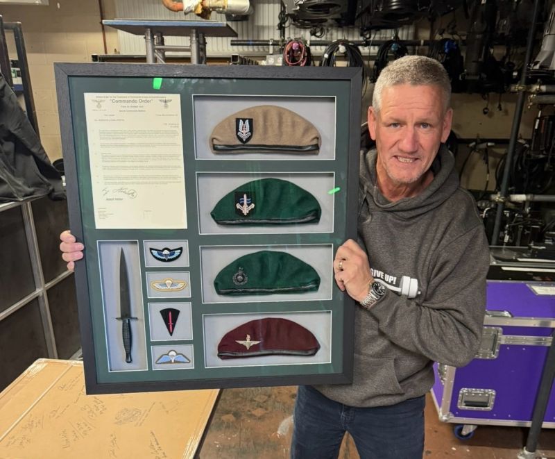 More details on how to bid for this spectacular piece of special Forces memorabilia - scroll down for links: 
We’re auctioning two remarkable and truly unique military history pieces in support of the Chestnut Appeal, a charity supporting men with prostate and testicular cancer.