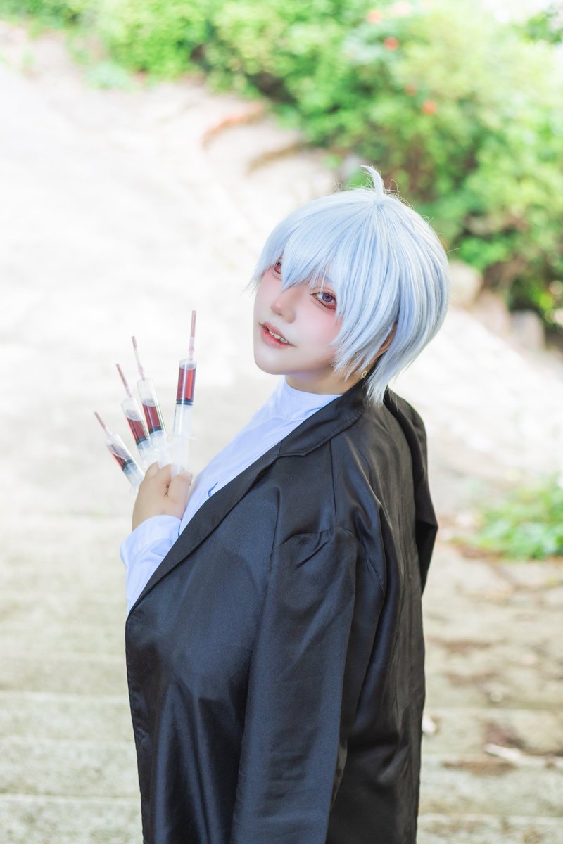 "자 아프지 않으니까, 이쪽으로 와...💜"

#逢坂壮五 #アイナナ #idolish7