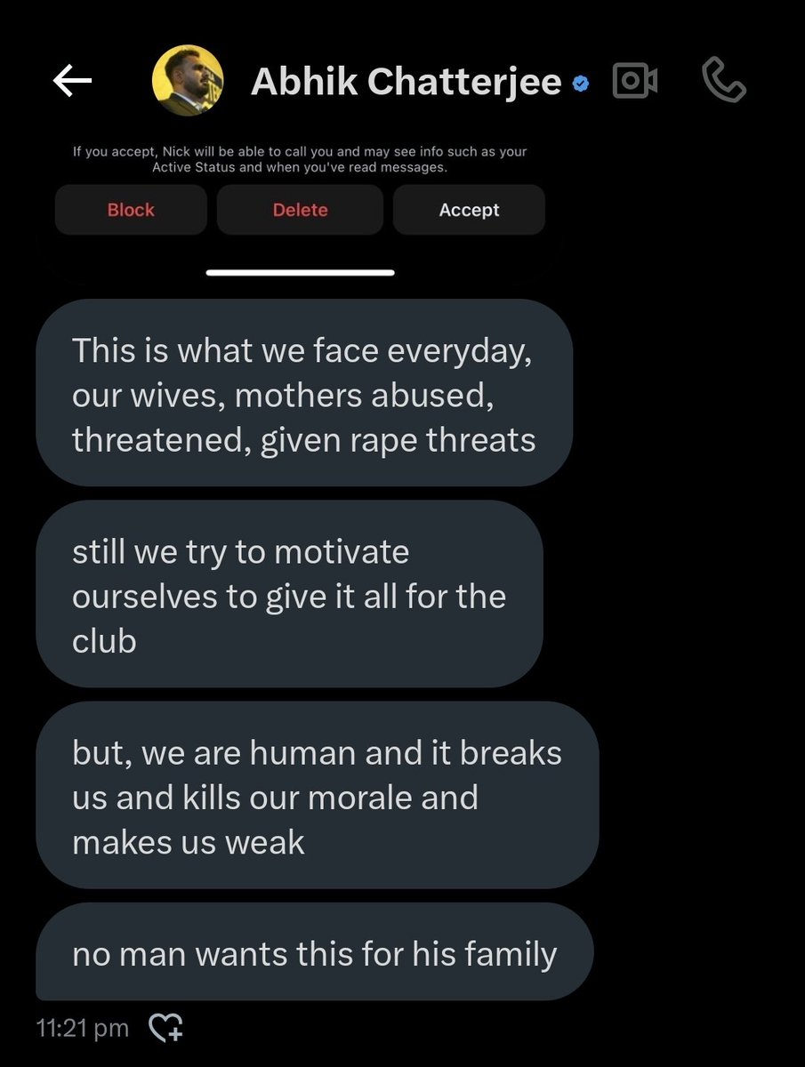 We have some shameless fans. Disgusting bunch of people. Y'all need to learn the difference between Criticising and Abusing. 

Remember, even if you text from a fake account, it isn't really hard to find your real identity in this era. Don't make your parents cry tomorrow.

#KBFC