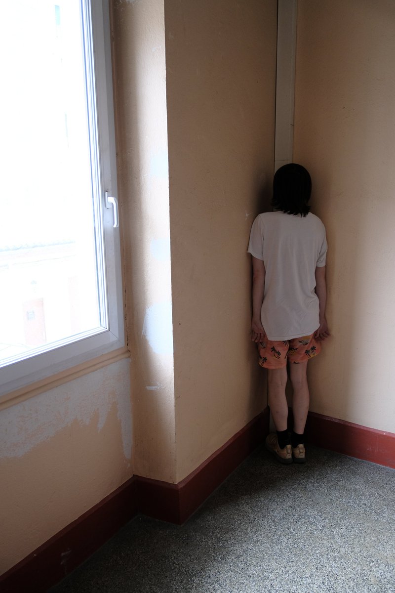 haven't posted about my France trip yet but it was amazing and there are so many cool pics that I might post at some point

here is a funny one of me in time-out