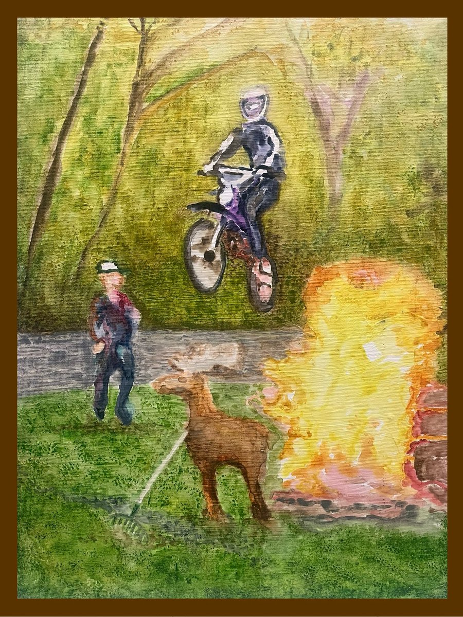 HPLoveBux #postAmericana FineArt Illustration tweet media