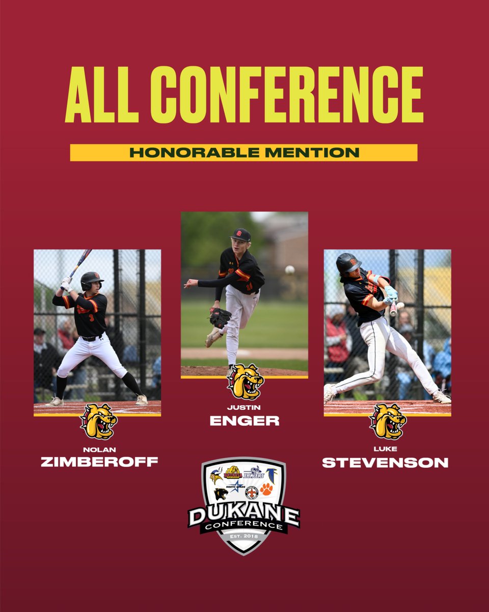 Also, congratulations to our three Honorable Mention athletes as well: Nolan Zimberoff, Justin Enger, and Luke Stevenson. Great seasons!