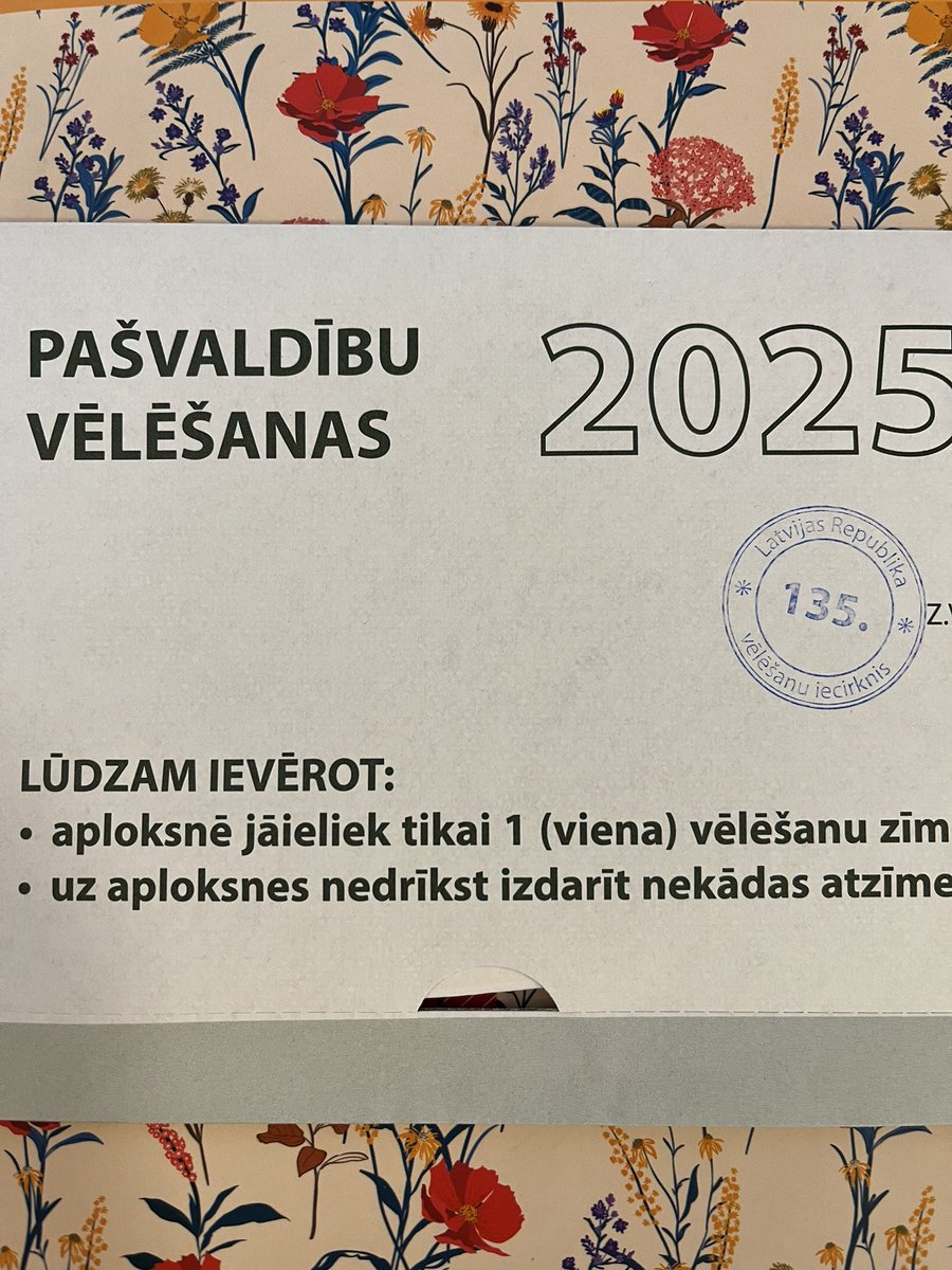 Nobalsoju. Un nevis par “mazāko ļaunumu”, bet politiķiem, kuru vērtības atbalstu. #vēlēšanas2025