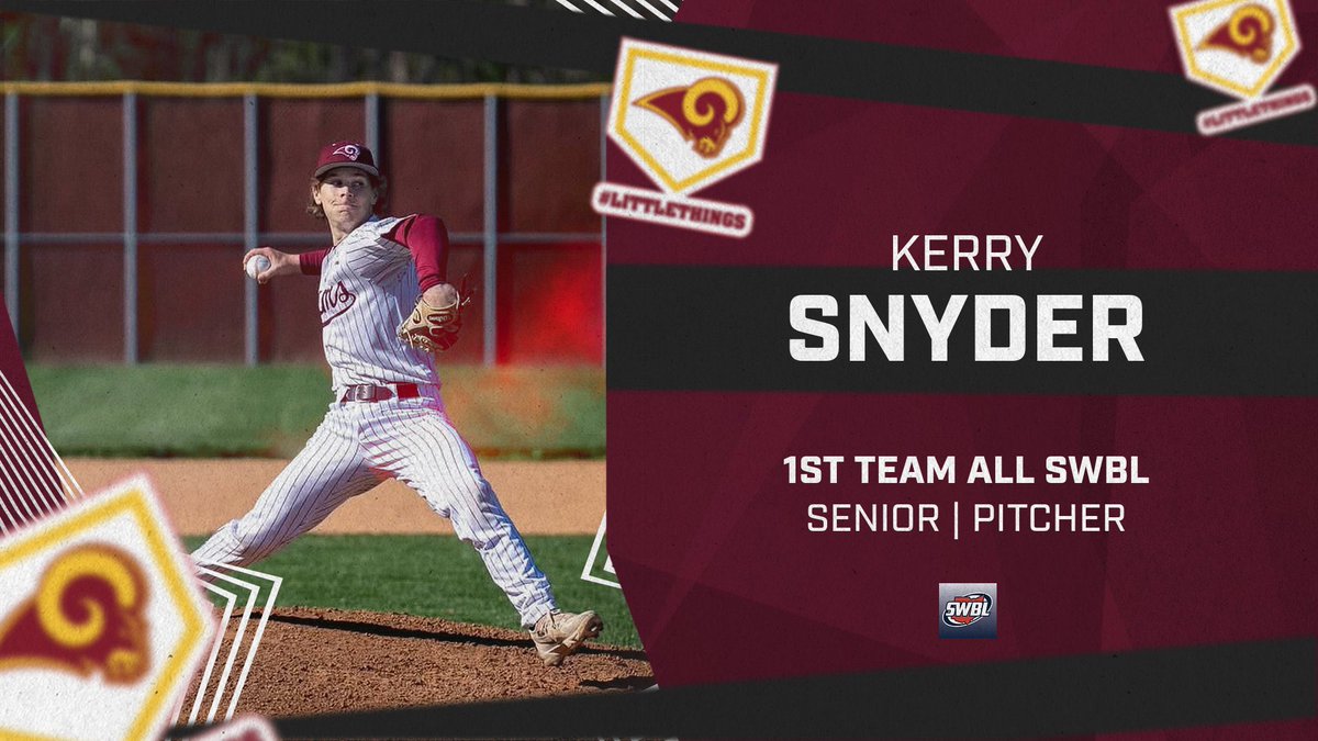 Ross Baseball (@ross_baseball) on Twitter photo Congratulations to <a href="/kerrysnyder04/">Kerry Snyder</a> for earning 1st Team honors in the Southwestern Buckeye League. Congratulations to <a href="/kerrysnyder04/">Kerry Snyder</a> for earning 1st Team honors in the Southwestern Buckeye League.