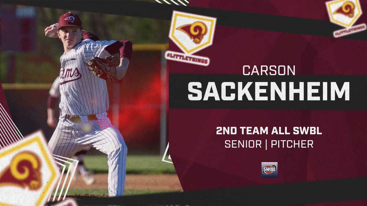 Ross Baseball (@ross_baseball) on Twitter photo Congratulations to <a href="/CarsonSack/">Carson Sackenheim</a> for earning 2nd Team honors in the Southwestern Buckeye League Congratulations to <a href="/CarsonSack/">Carson Sackenheim</a> for earning 2nd Team honors in the Southwestern Buckeye League