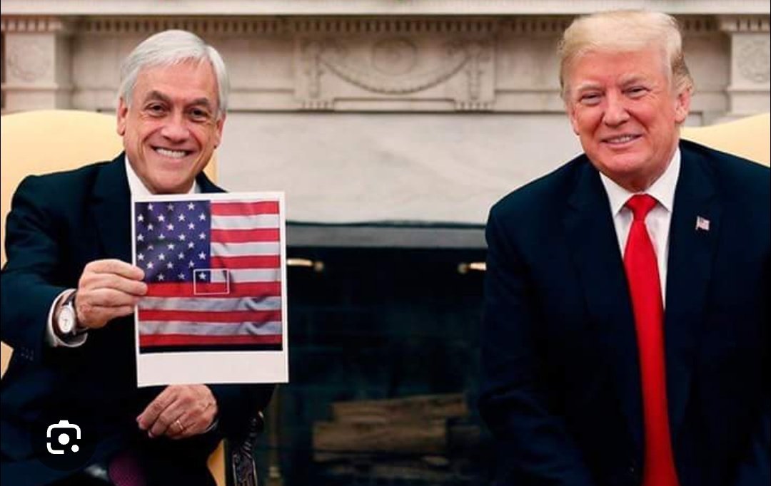 Sí, recordamos cuan arrastrado era Piñera con los gringos. No tenía límites.