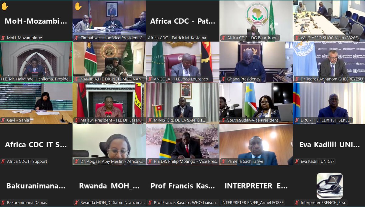 Aujourd’hui, en réponse à un appel lancé par Africa CDC et sous le leadership de S.E. le Président Hakainde Hichilema, Champion de l’Union africaine pour la lutte contre le choléra, dix Chefs d’État africains, des ministres de 20 pays ainsi que des partenaires mondiaux – dont