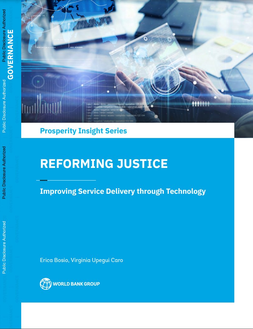 wbg_gov's tweet image. Explore how technology can revolutionize judicial service delivery! Our latest note delves into enhancing efficiency, transparency, and accessibility in the justice system with digital technologies. wrld.bg/kyH850UV5La📱⚖️

 #DigitalJustice #JudicialReform