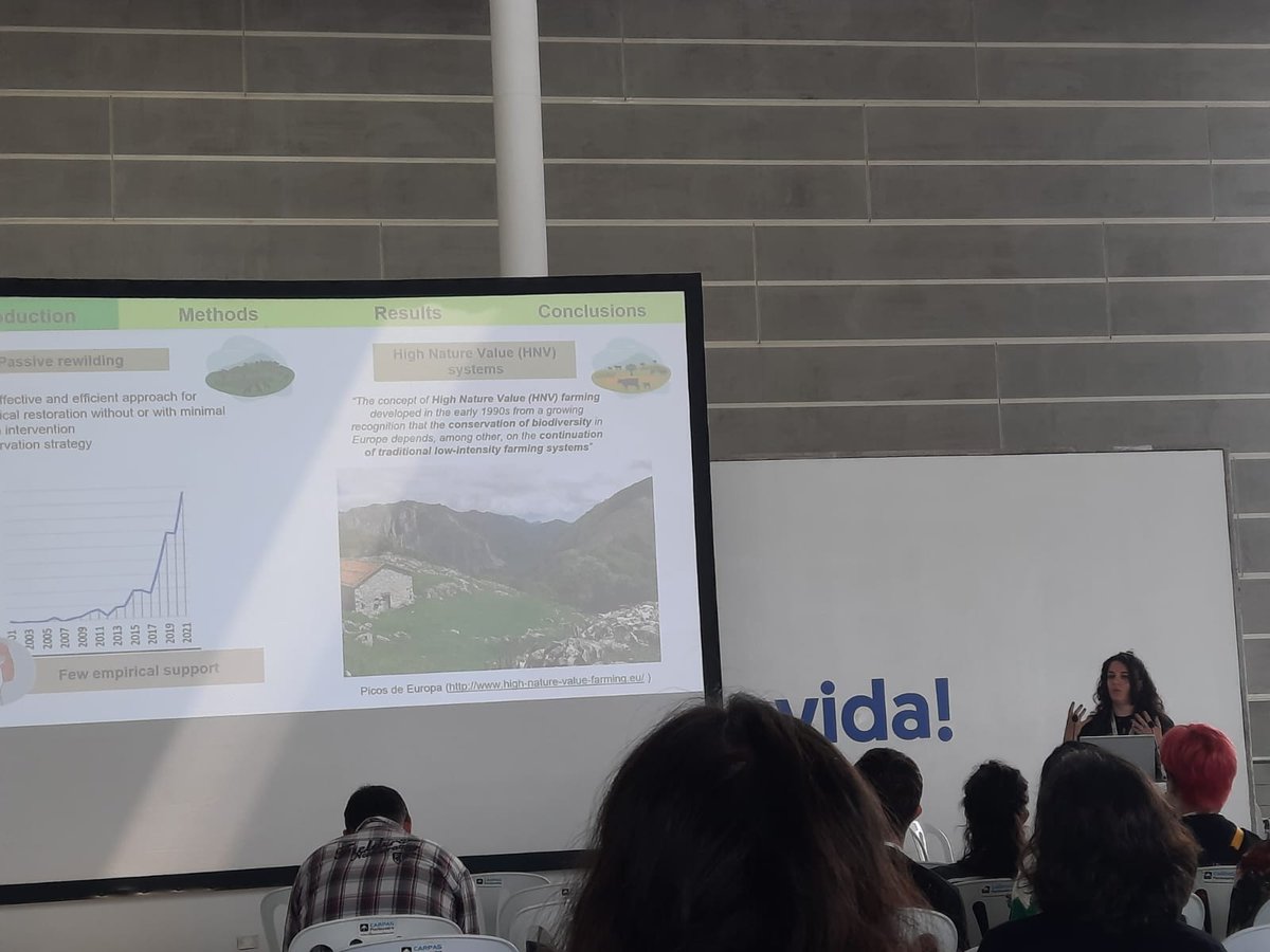 Yesterday, <a href="/Rocio_RDaza/">Rocío Daza</a> presented our latest findings on how farmland abandonment affects scavenging dynamics at III Sibecol &amp; XVII AEET Meeting. Thanks <a href="/sibecol/">SIBECOL</a> <a href="/aeet/">Brooke Pate</a> for creating a space that fosters critical and inclusive ecological science 💪

#SIBECOL2025 #AEET #ecology
