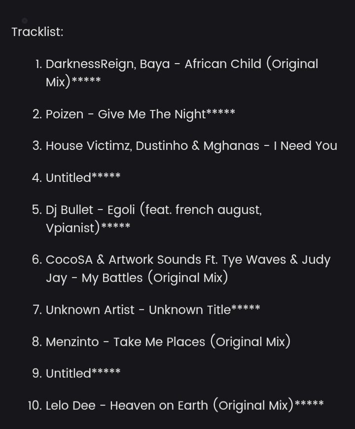 FistozHouse's tweet image. We Still On 🎵🎶🙋♂️.
.
hearthis.at/fistoz-soulmix…