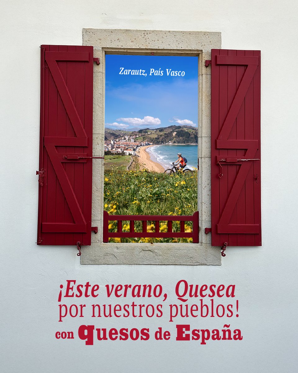 ❤️ ¿Quién veraneó en el pueblo de peque? Naturaleza, bici, plaza, aire puro… 🌳🚲🏞️ Este verano, ¡quesea en nuestros pueblos! 🧳🌻Apoyas el empleo rural 👩‍🌾🧀 y ayudas a frenar la despoblación 🏡 #queseaconquesosdeespaña #quesea #quesos #inlac #3lacteosaldia