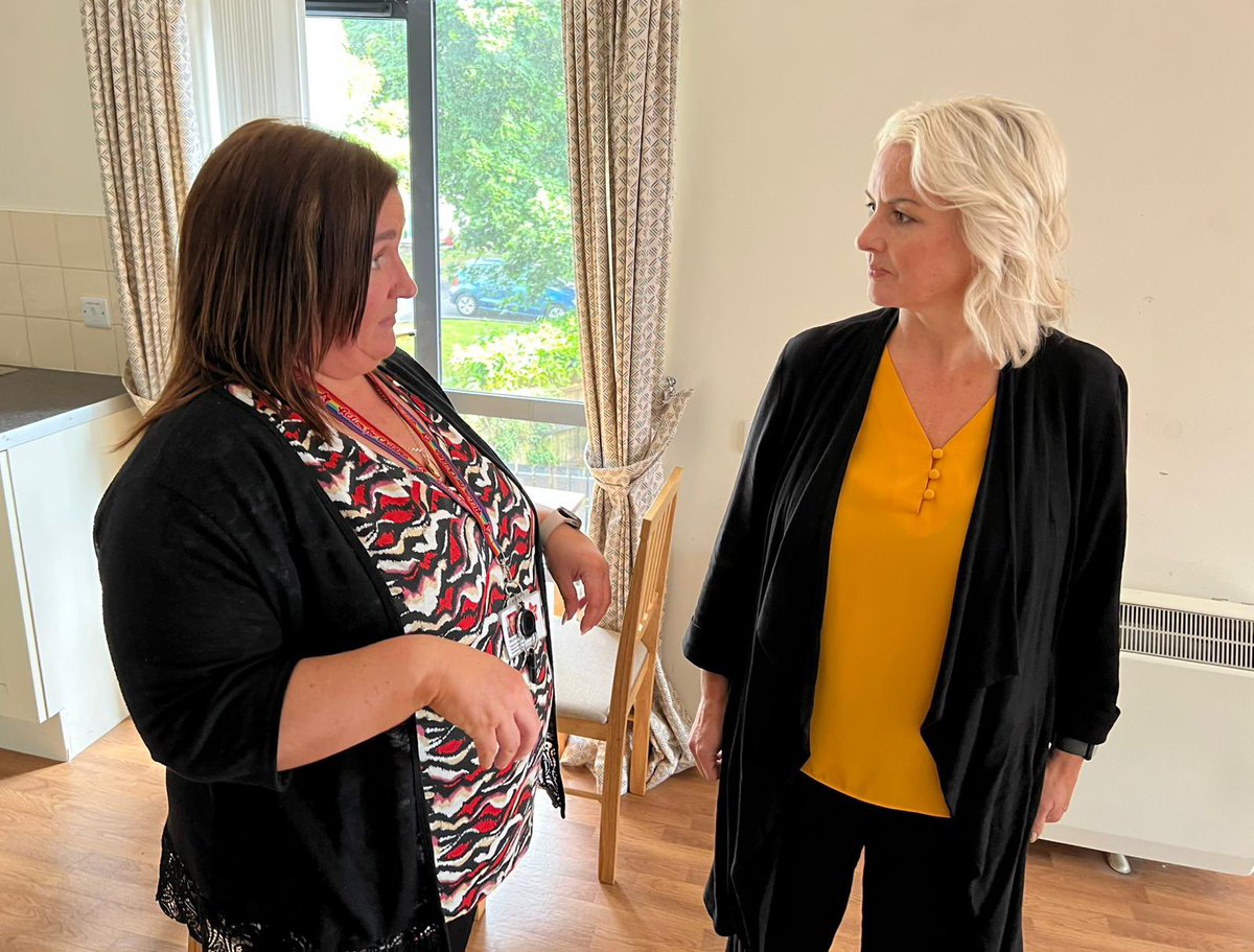 Junior Ministers Pam Cameron and Aisling Reilly visited Rossorry Grove in Enniskillen to mark 25 years of Action for Children’s work in NI.

The charity supports hundreds of children, young people and families across Fermanagh and Omagh through vital services including early
