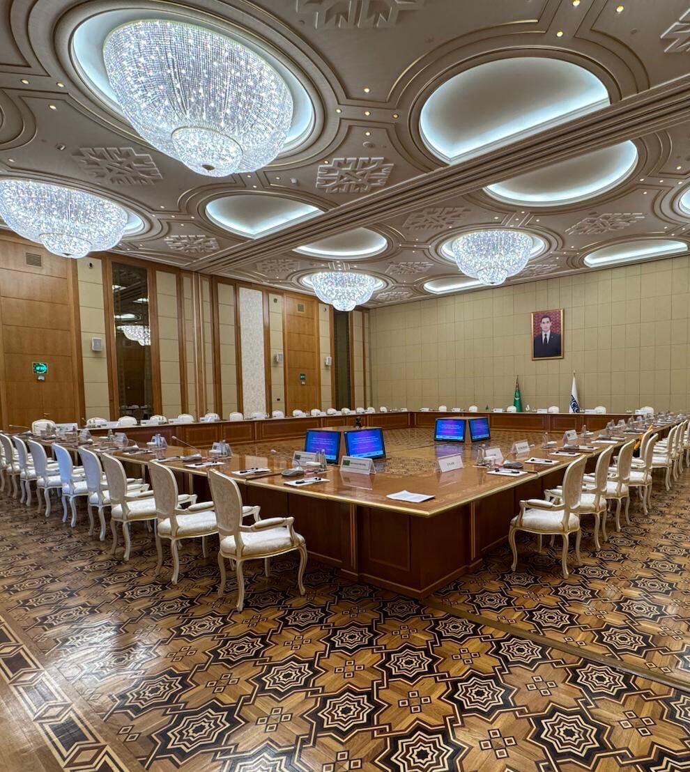 🇹🇲 Last week, our Pol-Mil attaché <a href="/_LinaAchour/">Lina Achour</a> spoke at the Reg. Workshop with a Focus on Turkmenistan on WPS and the UNSCR 1325 NAP in Ashgabat. She shared the 🇧🇪 experience and highlighted the potential of the <a href="/OSCE/">OSCE</a> CoC questionnaire on WPS as well as the WPS Roadmap. 
📸 Max.R