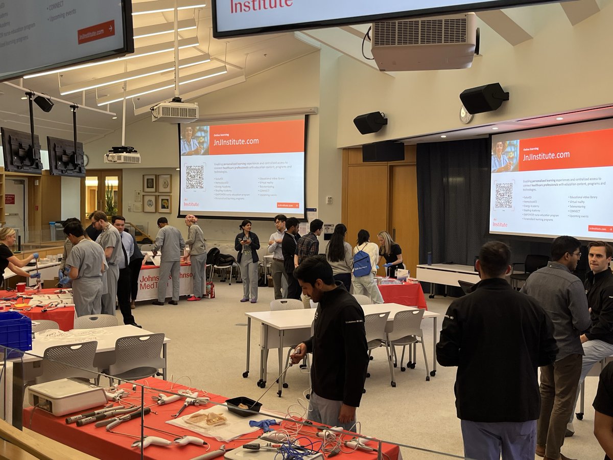 Yale_Urology's tweet image. Residents received extra practice during a suturing lab, led by our own Mary Grey Maher (@MgreymaherMd), MD.

Stations included: wound closure, hemostasis, stapling, and vessel sealing.

Thank you, Dr. Maher and team👏

@YaleMed