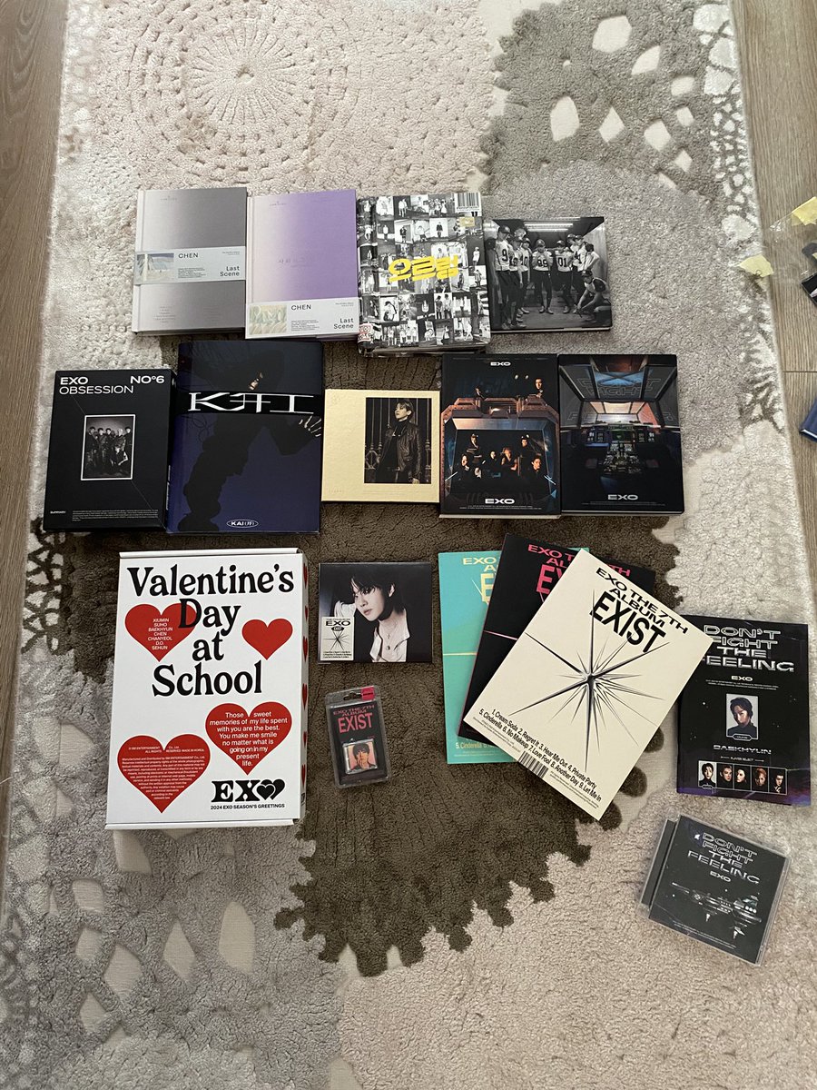 khaicollects's tweet photo. kalanlar

suholarin hepsine pc dahil plak satilik degil 
seasons greetings 1500₺
soldaki albumlerde asagidaki pcler dahil hala 
 
detaylar icin dm
@exosatisturkiye @ExoEribuysell @Exotradetr  @EXOtakasTr @smtradetr @trpctakas @peacrry https://t.co/ssb5E7JYFo