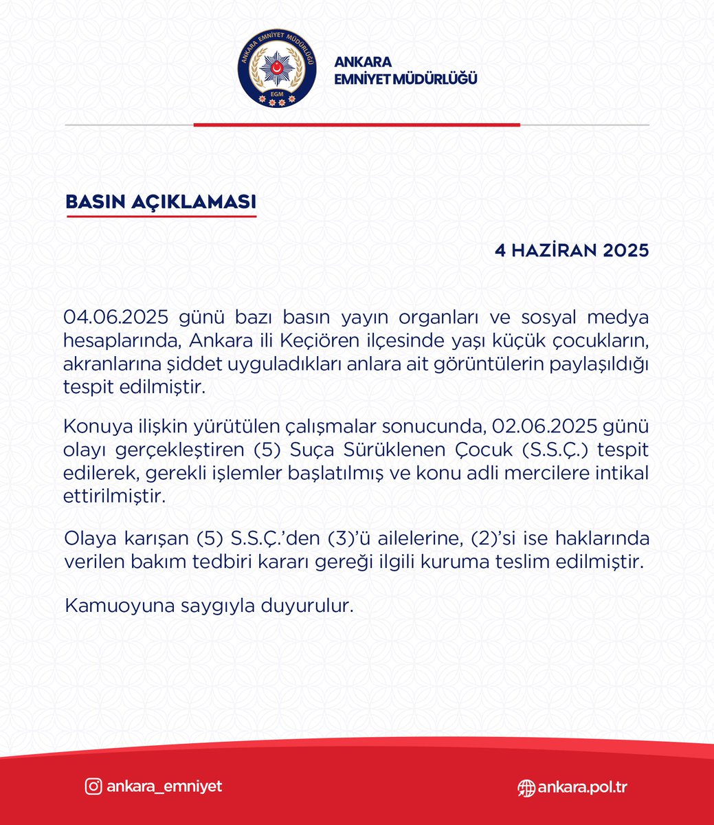 04.06.2025 Tarihli Basın Açıklaması ⚠️