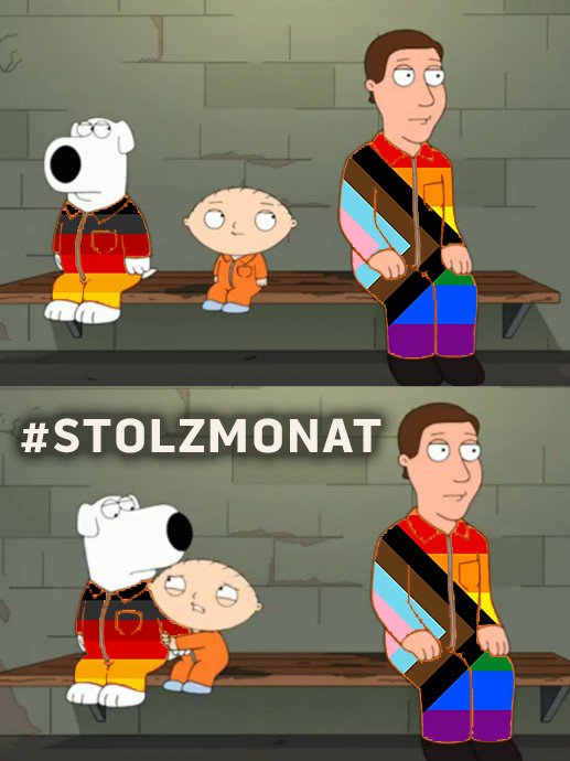 BecksausDenken's tweet photo. Mit wem würden Sie lieber die Nacht verbringen, a) einem Woken oder b) ... - B! #Stolzmonat https://t.co/YPlxyFLg5t