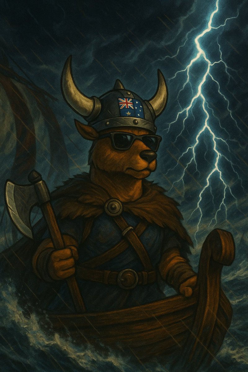 /Xavyyy (@vic_xavy) on Twitter photo 🌩️ Amid the chaos, he stands unshaken.
Waves crash, the market roars, but Wally the Wallaby stays cool in his shades.
Australia's fiercest didn’t come to play🪓🇦🇺
✷ $TRDC ✷
#TRDC <a href="/TradieCoin/">TradieCoin</a> 🌩️ Amid the chaos, he stands unshaken.
Waves crash, the market roars, but Wally the Wallaby stays cool in his shades.
Australia's fiercest didn’t come to play🪓🇦🇺
✷ $TRDC ✷
#TRDC <a href="/TradieCoin/">TradieCoin</a>