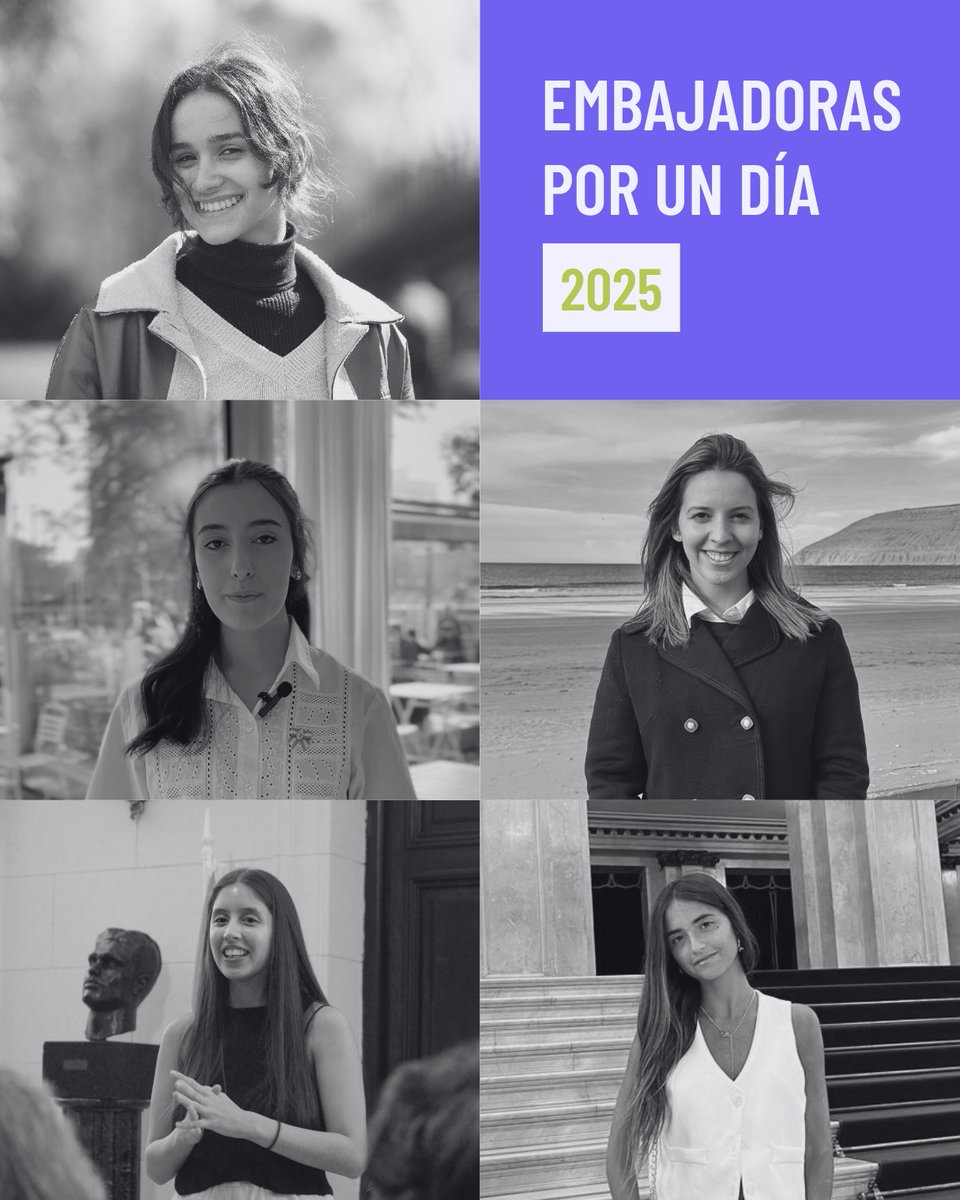 UKinArgentina's tweet photo. Conocé a las cinco ganadoras de nuestro concurso #EmbajadoraPorUnDía. 🙋♀️
¡Este año recibimos 175 postulaciones! Gracias a todas las que participaron. 👏
🔗 Leé más acerca del programa: https://t.co/OZFLuja7KO https://t.co/9MZQTHEYoT