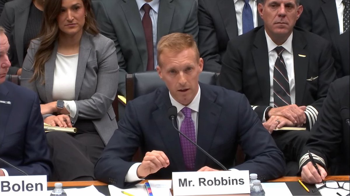 AUVSI's tweet image. AUVSI CEO @MRobbinsAUVSI testified before the House Aviation Subcommittee on @FAANews Reauthorization, urging swift action on BVLOS rules, drone integration, and key AAM provisions. His remarks come as EOs on UAS are expected this week.
Full statement: bit.ly/43x87eE
