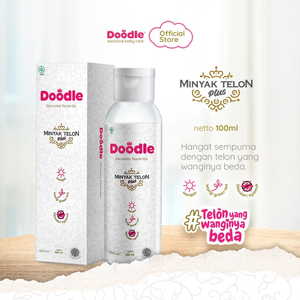 fighternumber's tweet photo. Cek Doodle Minyak Telon Greentea Ukuran 100 Ml Original dengan harga Rp49.000. Dapatkan di Shopee sekarang! https://t.co/IbhjtKRznp https://t.co/FoFYO5cahE