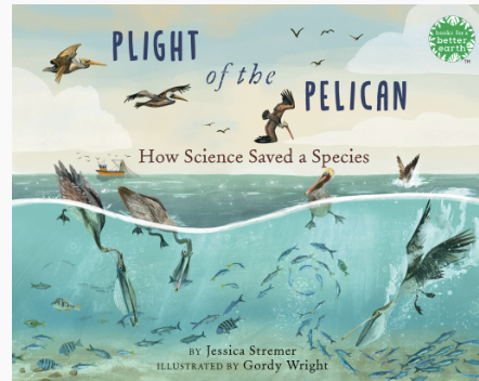 "Educators and parents can use nonfiction picture books such as Plight of the Pelican: How Science Saved a Species ...to encourage kids to consider how the actions they take today may affect our future."