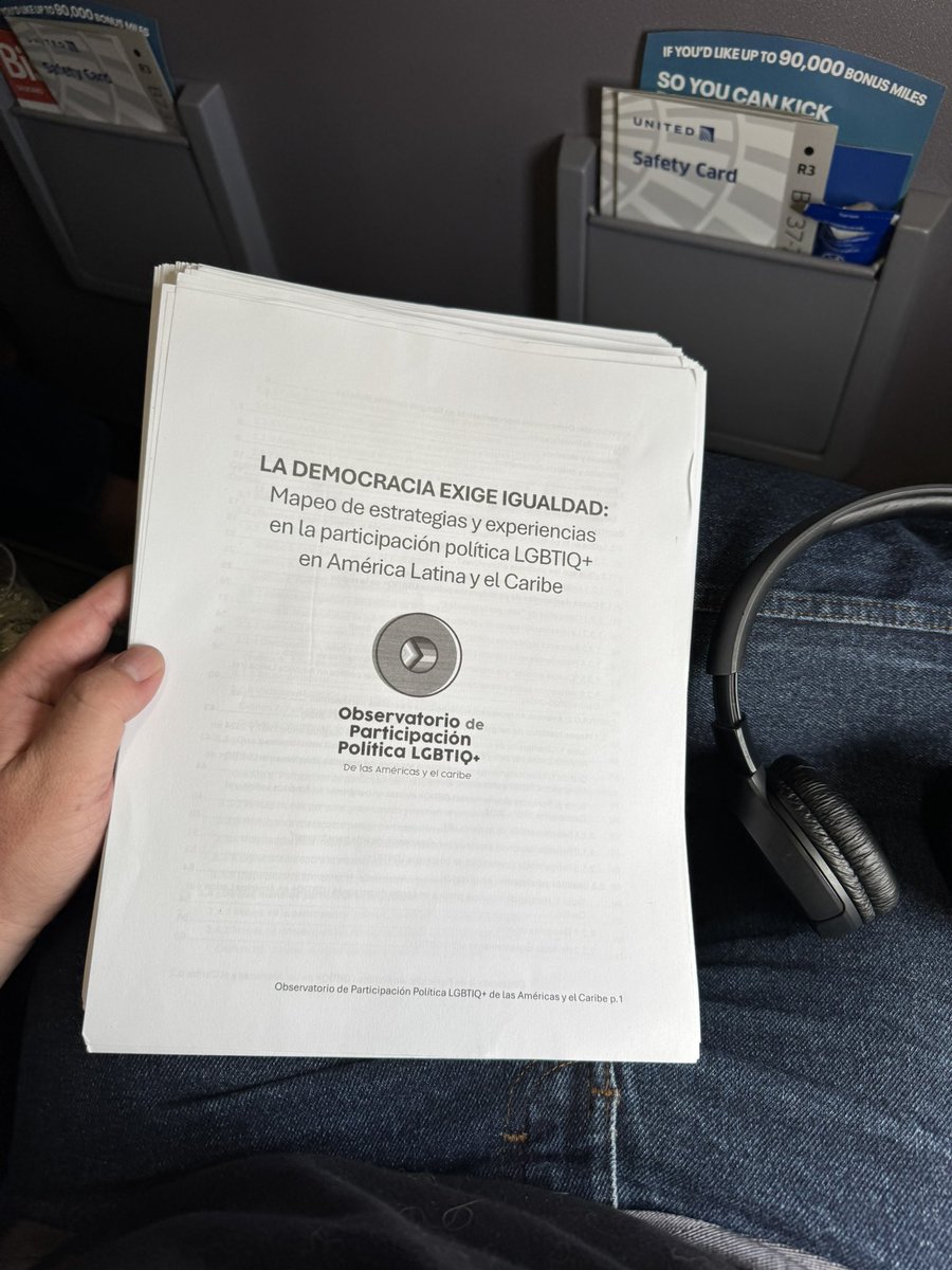 Andrés Treviño (@andtrelun) on Twitter photo Rumbo a <a href="/WorldPrideDC/">WorldPride DC 2025</a> para presentar el primer informe sobre participación política LGBTIQ en las Américas y el caribe del observatorio electoral de <a href="/LiderazgosLGBT/">Consorcio LGBTIQ+ de las Américas y el Caribe</a> y <a href="/VictoryInst/">@victoryinstitute on bluesky</a>
🌈✨ Rumbo a <a href="/WorldPrideDC/">WorldPride DC 2025</a> para presentar el primer informe sobre participación política LGBTIQ en las Américas y el caribe del observatorio electoral de <a href="/LiderazgosLGBT/">Consorcio LGBTIQ+ de las Américas y el Caribe</a> y <a href="/VictoryInst/">@victoryinstitute on bluesky</a>
🌈✨