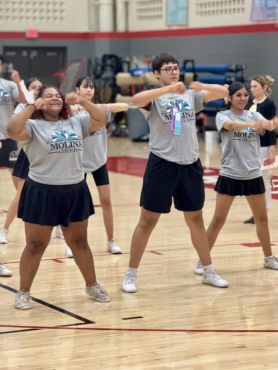 disdactivities's tweet image. Final day at #DallasISDCheerCamp!
295 cheerleaders from 15 campuses are finishing strong with energy, unity, and pride! 🏆📣 #DISDStrong #WeGotYouCovered
@dallasschools
@DallasISDSupt
