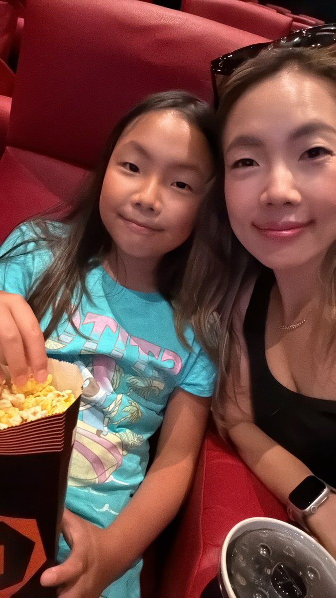 MiyailusJ's tweet image. Movie date with my little girl 👧🏻 
So touching movie 🥹

#LiloandStitch #IrvineSpectrum #MovieDate