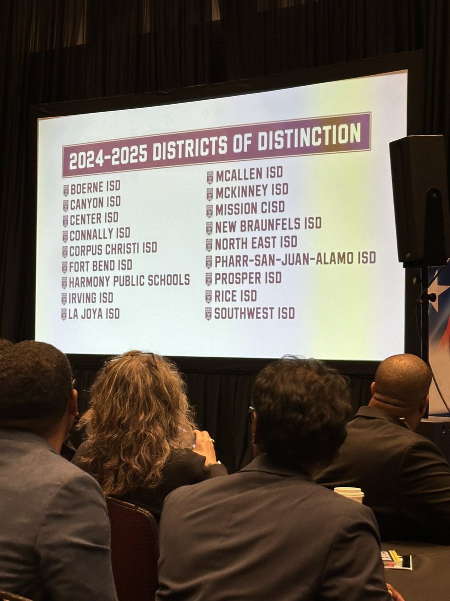 Adam Harvey (@coach_harvey18) on Twitter photo Proud to be a District of Distinction for the Texas Way initiative by <a href="/OfficialTHSADA/">THSADA</a> <a href="/THSCAcoaches/">THSCA</a> <a href="/2Wordstv/">2Words</a> <a href="/NewBraunfelsISD/">New Braunfels ISD</a> <a href="/MendozaNB2024/">Richard Mendoza</a> <a href="/LArterburyNBISD/">Laurelyn Arterbury</a>
#TexasWay Proud to be a District of Distinction for the Texas Way initiative by <a href="/OfficialTHSADA/">THSADA</a> <a href="/THSCAcoaches/">THSCA</a> <a href="/2Wordstv/">2Words</a> <a href="/NewBraunfelsISD/">New Braunfels ISD</a> <a href="/MendozaNB2024/">Richard Mendoza</a> <a href="/LArterburyNBISD/">Laurelyn Arterbury</a>
#TexasWay