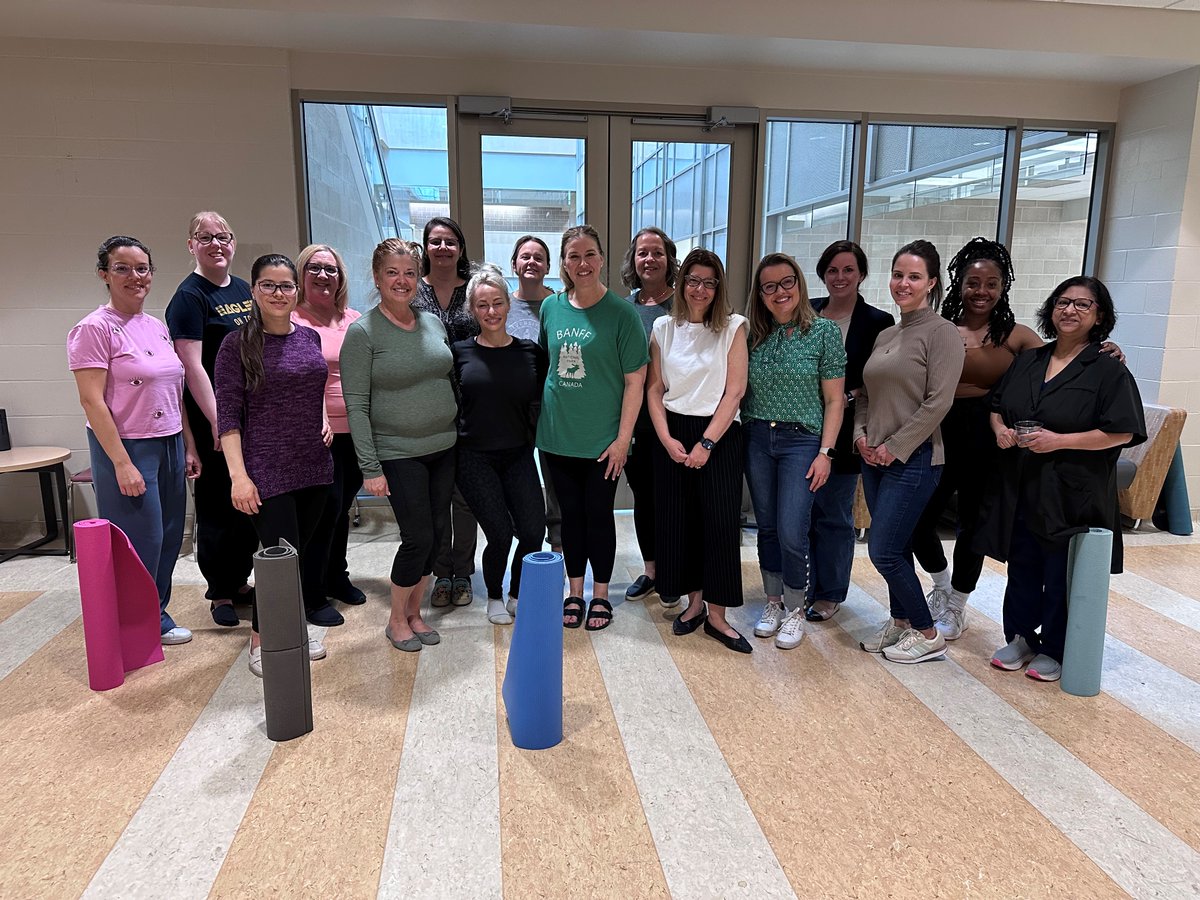 To close out the term, the Women in Dentistry Collective hosted a calming and rejuvenating Relax and Restore yoga session —  A huge thank you to Kyla Mamer for leading the session. Not only is Kyla a certified yoga instructor, but she’s also a graduate of our DA program! 💪🪥