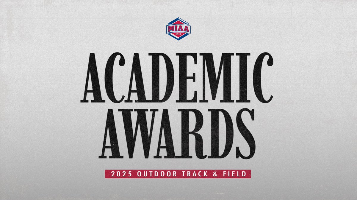 TheMIAA's tweet photo. 4⃣5⃣5⃣ MIAA track and field athletes earned academic honors in the 2025 outdoor season 🎽📚👏

There were also 4⃣9⃣ men and women named Scholar-Athletes and 4⃣2⃣ who received the prestigious Academic Excellence Award ⤵️

📰 https://t.co/6y8gUHKksd
#BringYourAGame https://t.co/Qmb1ONup4b