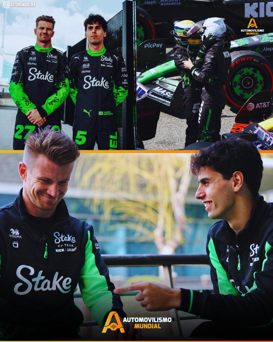 Quédate con quien te FELICITE como Bortoleto a NICO, quédate con quien te EXPLIQUE con su EXPERIENCIA la estrategia de carrera como NICO a Bortoleto. De verdad… NO te conformes con MENOS en la vida 💚🤞

#F1