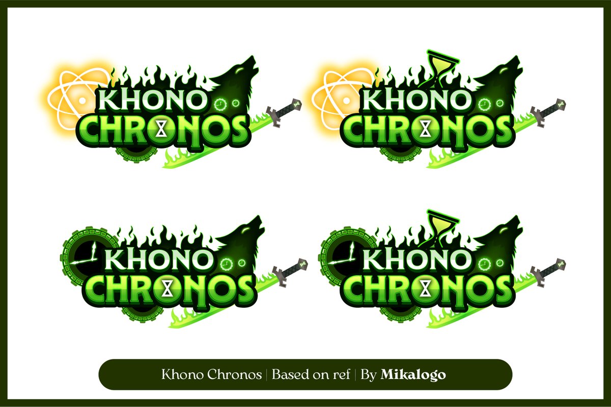 [ PORTFOLIO UPDATE ]
Its an Honour to design a Vtuber logo , really had fun and was excited while making the logo 😄😄.

Go support : <a href="/Skoll_Shorties/">Khono Chronos ⏳Ban'orak</a> 

Theme : time, wolf, flame, ⌛⌛
#VtubersEN #vtuberart #jrpg #vgen #vtuberfr #logo #fiverr #vtuber #supportvtuber