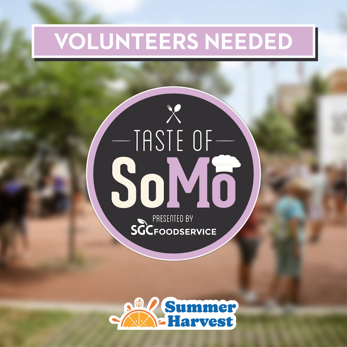 Ozarks Food Harvest (@ozksfoodharvest) on Twitter photo Join Ozarks Food Harvest and <a href="/DowntownSGF/">Downtown Springfield</a> to help Taste of SoMo run smoothly. Volunteer opportunities include event set-up, restaurant helpers, ticket sales, cleaning crew, drink stand attendants, and event tear-down. To learn more and sign up, visit itsalldowntown.com/tasteofsomo Join Ozarks Food Harvest and <a href="/DowntownSGF/">Downtown Springfield</a> to help Taste of SoMo run smoothly. Volunteer opportunities include event set-up, restaurant helpers, ticket sales, cleaning crew, drink stand attendants, and event tear-down. To learn more and sign up, visit itsalldowntown.com/tasteofsomo